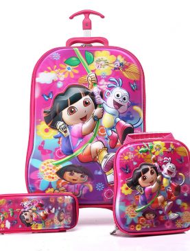 Dora Travel Luggage+School Bag